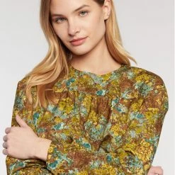 Sisley Γυναίκες Καθημερινά Φορέματα Φόρεμα καθημερινό 4T64LV01V Πράσινο Regular Fit -Sisley Εκπτώσεις unnamed file 61