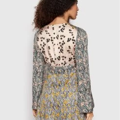 Sisley Γυναίκες Καθημερινά Φορέματα Φόρεμα καθημερινό 4VMALV00G Έγχρωμο Regular Fit -Sisley Εκπτώσεις unnamed file 630