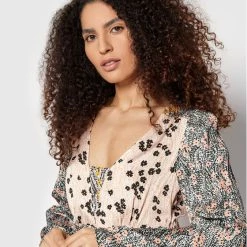 Sisley Γυναίκες Καθημερινά Φορέματα Φόρεμα καθημερινό 4VMALV00G Έγχρωμο Regular Fit -Sisley Εκπτώσεις unnamed file 631