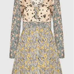 Sisley Γυναίκες Καθημερινά Φορέματα Φόρεμα καθημερινό 4VMALV00G Έγχρωμο Regular Fit -Sisley Εκπτώσεις unnamed file 632