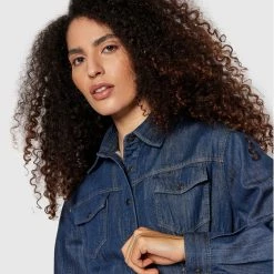 Sisley Γυναίκες Φορέματα σε Στυλ Πουκάμισο & Σεμιζιέ Φόρεμα τζιν 4HYRLV00O Σκούρο μπλε Regular Fit -Sisley Εκπτώσεις unnamed file 651