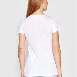 Sisley Γυναίκες T-shirts T-Shirt 3TNHL11A2 Λευκό Regular Fit -Sisley Εκπτώσεις unnamed file 689