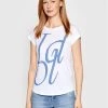 Sisley Γυναίκες T-shirts T-Shirt 3L7NL100T Λευκό Regular Fit -Sisley Εκπτώσεις unnamed file 692