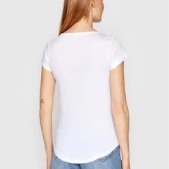 Sisley Γυναίκες T-shirts T-Shirt 3L7NL100T Λευκό Regular Fit -Sisley Εκπτώσεις unnamed file 694