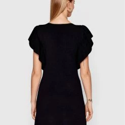 Sisley Γυναίκες Πλεκτά Φορέματα Φόρεμα υφασμάτινο 11APMV002 Μαύρο Regular Fit 9 Sisley Γυναίκες Πλεκτά Φορέματα Φόρεμα υφασμάτινο 11APMV002 Μαύρο Regular Fit -Sisley Εκπτώσεις unnamed file 739