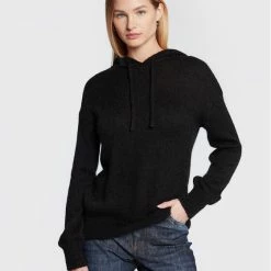 Sisley Γυναίκες Πουλόβερ 1242M200O Μαύρο Regular Fit