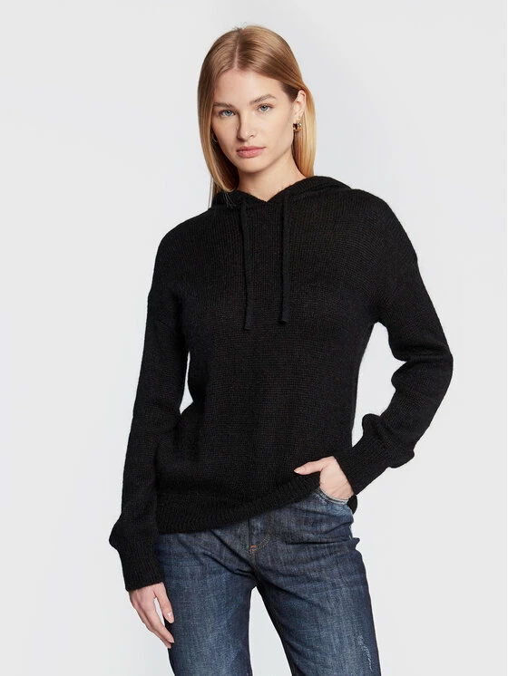 Sisley Γυναίκες Πουλόβερ 1242M200O Μαύρο Regular Fit 3 Sisley Γυναίκες Πουλόβερ 1242M200O Μαύρο Regular Fit