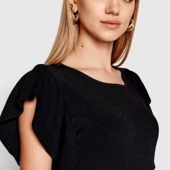 Sisley Γυναίκες Πλεκτά Φορέματα Φόρεμα υφασμάτινο 11APMV002 Μαύρο Regular Fit 10 Sisley Γυναίκες Πλεκτά Φορέματα Φόρεμα υφασμάτινο 11APMV002 Μαύρο Regular Fit -Sisley Εκπτώσεις unnamed file 740