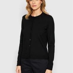 Sisley Γυναίκες Ζακέτες Ζακέτα 14ETM5203 Μαύρο Regular Fit