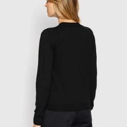 Sisley Γυναίκες Ζακέτες Ζακέτα 14ETM5203 Μαύρο Regular Fit -Sisley Εκπτώσεις unnamed file 754