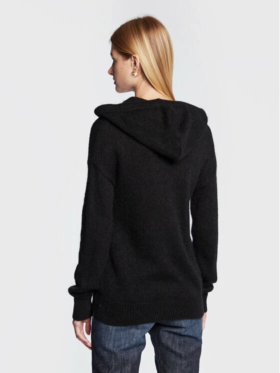 Sisley Γυναίκες Πουλόβερ 1242M200O Μαύρο Regular Fit 5 Sisley Γυναίκες Πουλόβερ 1242M200O Μαύρο Regular Fit - Image 3