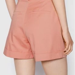 Sisley Γυναίκες Υφασμάτινα Σορτς Σορτς υφασμάτινο 4IULL9009 Ροζ Regular Fit -Sisley Εκπτώσεις unnamed file 769