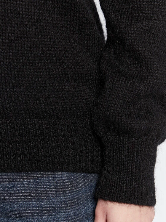 Sisley Γυναίκες Πουλόβερ 1242M200O Μαύρο Regular Fit 6 Sisley Γυναίκες Πουλόβερ 1242M200O Μαύρο Regular Fit - Image 4