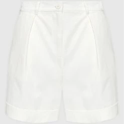 Sisley Γυναίκες Υφασμάτινα Σορτς Σορτς υφασμάτινο 4IULL9009 Λευκό Regular Fit -Sisley Εκπτώσεις unnamed file 776