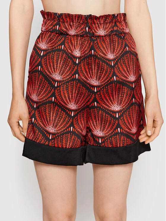 Sisley Γυναίκες Υφασμάτινα Σορτς Σορτς υφασμάτινο 4D9NL900E Κόκκινο Relaxed Fit 3 Sisley Γυναίκες Υφασμάτινα Σορτς Σορτς υφασμάτινο 4D9NL900E Κόκκινο Relaxed Fit