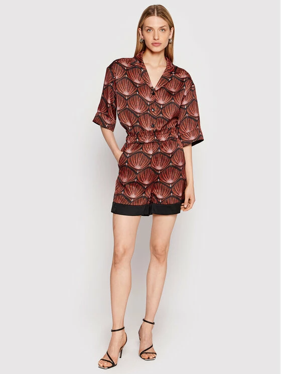 Sisley Γυναίκες Υφασμάτινα Σορτς Σορτς υφασμάτινο 4D9NL900E Κόκκινο Relaxed Fit 4 Sisley Γυναίκες Υφασμάτινα Σορτς Σορτς υφασμάτινο 4D9NL900E Κόκκινο Relaxed Fit - Image 2