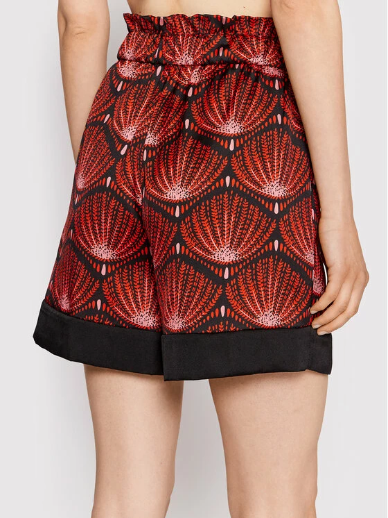 Sisley Γυναίκες Υφασμάτινα Σορτς Σορτς υφασμάτινο 4D9NL900E Κόκκινο Relaxed Fit 5 Sisley Γυναίκες Υφασμάτινα Σορτς Σορτς υφασμάτινο 4D9NL900E Κόκκινο Relaxed Fit - Image 3