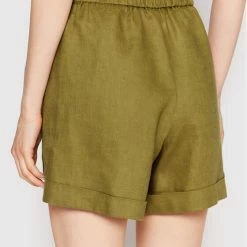 Sisley Γυναίκες Υφασμάτινα Σορτς Σορτς υφασμάτινο 4AGHL900D Πράσινο Regular Fit -Sisley Εκπτώσεις unnamed file 783