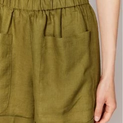 Sisley Γυναίκες Υφασμάτινα Σορτς Σορτς υφασμάτινο 4AGHL900D Πράσινο Regular Fit -Sisley Εκπτώσεις unnamed file 784