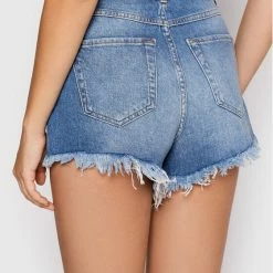 Sisley Γυναίκες Τζιν Σορτς Τζιν σορτσάκια 42DNL9004 Μπλε Regular Fit -Sisley Εκπτώσεις unnamed file 793