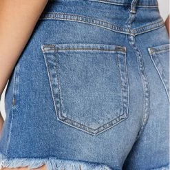 Sisley Γυναίκες Τζιν Σορτς Τζιν σορτσάκια 42DNL9004 Μπλε Regular Fit -Sisley Εκπτώσεις unnamed file 794