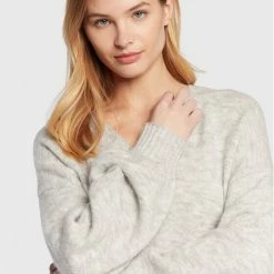 Sisley Γυναίκες Πουλόβερ 109RM400A Γκρι Regular Fit -Sisley Εκπτώσεις unnamed file 8