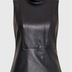 Sisley Γυναίκες Tops Τοπ 5MTMLQ01Q Μαύρο Regular Fit -Sisley Εκπτώσεις unnamed file 803