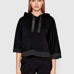 Sisley Γυναίκες Μπλούζες Μπλούζα 3IPRL5003 Μαύρο Regular Fit