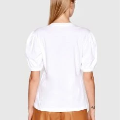 Sisley Γυναίκες Μπλουζάκια Μπλουζάκι 3I1XL100C Λευκό Comfort Fit -Sisley Εκπτώσεις unnamed file 816