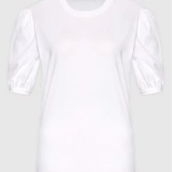 Sisley Γυναίκες Μπλουζάκια Μπλουζάκι 3I1XL100C Λευκό Comfort Fit -Sisley Εκπτώσεις unnamed file 818