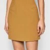 Sisley Γυναίκες Mini Φούστα σε γραμμή Α 4BFQL0008 Καφέ Regular Fit -Sisley Εκπτώσεις unnamed file 829
