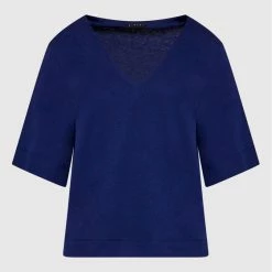 Sisley Γυναίκες T-shirts T-Shirt 3I1XL4161 Σκούρο μπλε Relaxed Fit 11 Sisley Γυναίκες T-shirts T-Shirt 3I1XL4161 Σκούρο μπλε Relaxed Fit -Sisley Εκπτώσεις unnamed file 868