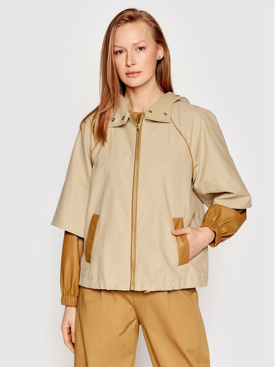 Sisley Γυναίκες Μεταβατικά Μπουφάν Μπουφάν μεταβατικό 2EGVLN008 Μπεζ Regular Fit 3 Sisley Γυναίκες Μεταβατικά Μπουφάν Μπουφάν μεταβατικό 2EGVLN008 Μπεζ Regular Fit