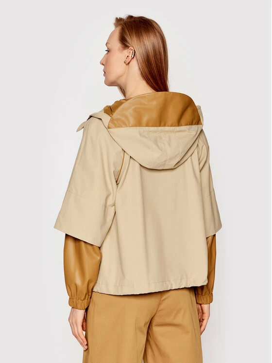 Sisley Γυναίκες Μεταβατικά Μπουφάν Μπουφάν μεταβατικό 2EGVLN008 Μπεζ Regular Fit 6 Sisley Γυναίκες Μεταβατικά Μπουφάν Μπουφάν μεταβατικό 2EGVLN008 Μπεζ Regular Fit - Image 4