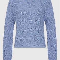 Sisley Γυναίκες Πουλόβερ 101TM1009 Μωβ Boxy Fit -Sisley Εκπτώσεις unnamed file 889