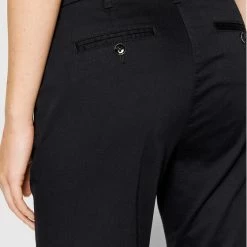 Sisley Γυναίκες Παντελόνια Chinos Παντελόνι Chino 4BYW55AH6 Μαύρο Slim Fit -Sisley Εκπτώσεις unnamed file 893