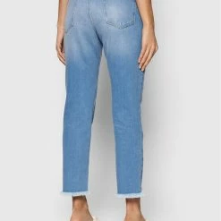 Sisley Γυναίκες Straight Leg Τζιν 4OF157706 Μπλε Regular Fit -Sisley Εκπτώσεις unnamed file 897