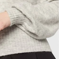 Sisley Γυναίκες Πουλόβερ 109RM400A Γκρι Regular Fit -Sisley Εκπτώσεις unnamed file 9