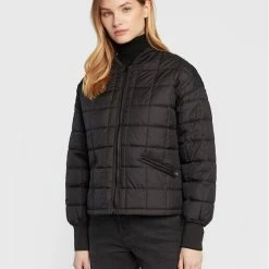 Sisley Γυναίκες Πουπουλένια Μπουφάν Μπουφάν πουπουλένιο 24DVLN00Q Μαύρο Regular Fit