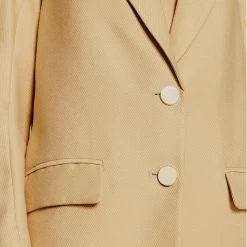 Sisley Γυναίκες Σακάκια & Μπλέιζερ Μπλέιζερ 266SLW006 Μπεζ Regular Fit -Sisley Εκπτώσεις unnamed file 913