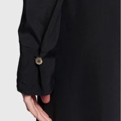 Sisley Γυναίκες Φορέματα σε Στυλ Πουκάμισο & Σεμιζιέ Φόρεμα πουκάμισο 4B5FLV01P Μαύρο Regular Fit -Sisley Εκπτώσεις unnamed file 923