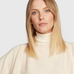 Sisley Γυναίκες Πουλόβερ Πόντσο 122HMU003 Μπεζ -Sisley Εκπτώσεις unnamed file 928