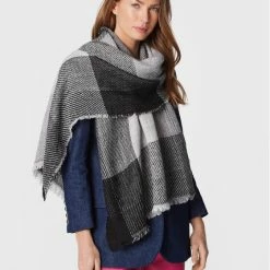 Sisley Γυναίκες Κασκόλ Πασμίνα 600RSU00B Γκρι