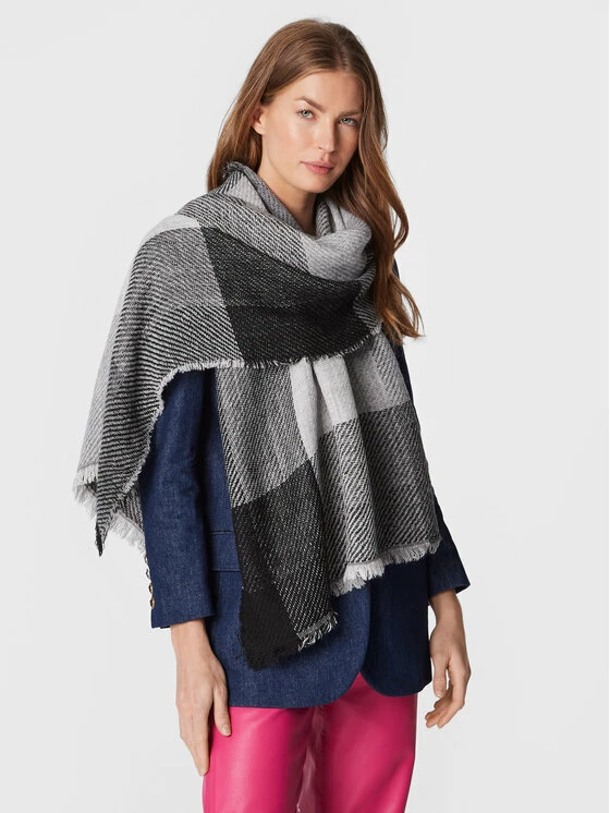 Sisley Γυναίκες Κασκόλ Πασμίνα 600RSU00B Γκρι 3 Sisley Γυναίκες Κασκόλ Πασμίνα 600RSU00B Γκρι