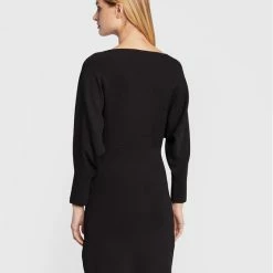 Sisley Γυναίκες Πλεκτά Φορέματα Φόρεμα υφασμάτινο 11APMV004 Μαύρο Regular Fit 9 Sisley Γυναίκες Πλεκτά Φορέματα Φόρεμα υφασμάτινο 11APMV004 Μαύρο Regular Fit -Sisley Εκπτώσεις unnamed file 98