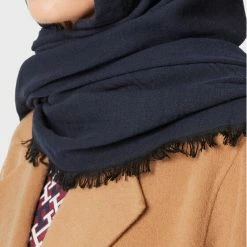 Sisley Γυναίκες Κασκόλ Πασμίνα 6RTHSU00C Σκούρο μπλε -Sisley Εκπτώσεις unnamed file 981